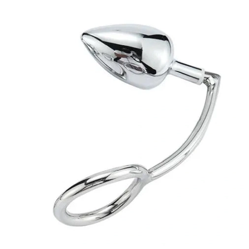 Anal Hooks Ring Anal Stainless 4663 Steel DiscreetChoice Hook Cock Set with 0807
